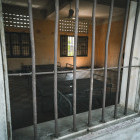 Cell at Tuol Sleng in Phnom Penh, Cambodia