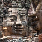 Sculpture in Angkor Wat, Cambodia