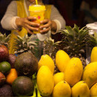 Juice stall in Siem Reap, Cambodia