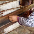 Silk farm in Cambodia