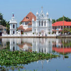 Alleppey Backwaters in Kerala, India
