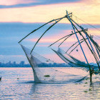 Fort Kochi Beach in Kerala, India
