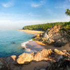 Beach in Kovalam, Kerala, India