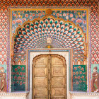 Lotus Gate at Pitam Niwas Chowk, Jaipur, India