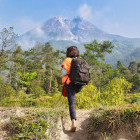 Exploring Merapi Volcano in Java.