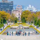 Hiroshima Peace Memorial Park in Japan