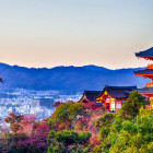 Kiyomizu-dera Temple Pagoda in Kyoto, Japan
