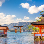 Floating shrine in Miyajima, Hiroshima