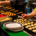 Street food in Osaka, Japan