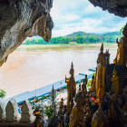 Pak Ou Caves in Luang Prabang, Laos
