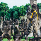 Buddha Park in Vientiane, Laos