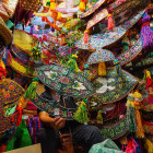 Market stall in Kuala Lumpur, Malaysia