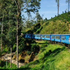 Train to Nuwara Eliya in Sri Lanka