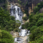 Ravana Falls in Sri Lanka