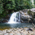 Waterfall in Sinharaja Rainforest, Sri Lanka