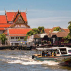 Boat ride in Bangkok, Thailand