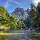 Rafting in Khao Sok National Park, Thailand