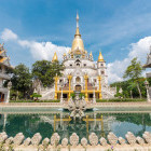 Buu Long Pagoda in Ho Chi Minh City, Vietnam