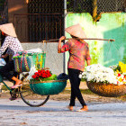 Daily life in Hanoi, Vietnam