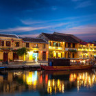 Old Town Hoi An after sunset