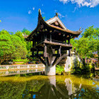 One Pillar Pagoda in Hanoi, Vietnam
