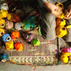 Making lanterns in Hoi An, Vietnam
