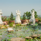 Temple at Sam Mountain in Vietnam