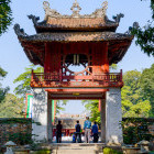 Temple of Literature in Hanoi, Vietnam
