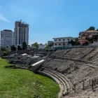 Roman amphitheatre in Durresi, Albania