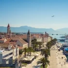 Panoramic view of Trogir, Croatia