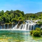 Waterfalls at Krka Park Waterfalls, Croatia