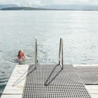 A floating sauna in Flam, Norway