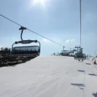 View of the ski lift in Geilo, Norway