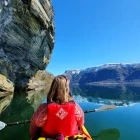Kayaking to Roadless Hamlet in Sognefjord, Norway