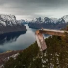 The Stegastein Viewpoint, in Norway