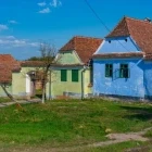 Traditional Saxon houses at Viscri in Romania