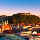 Ljubljana Castle in Slovenia