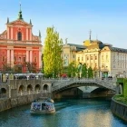 Ljubljana River in Slovenia