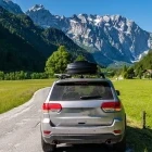 Car in Logar Valley, Slovenia