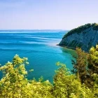 Portoroz coastline in Slovenia