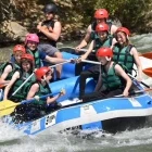 White-water rafting in the Spanish Pyrenees.