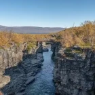 Abisko Canyon in Abisko National Park, Sweden