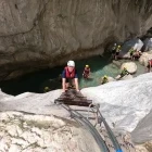 Canyoning in Turkey.