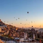 Hot air balloons in Cappadocia, Turkey