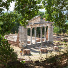 Apollonia ruins in Albania