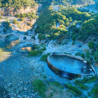 Benje thermal pools in Albania