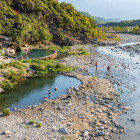 Benje thermal pools in Albania