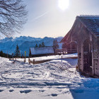 Mountain hut in Bad Goisern, Austria
