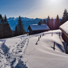 Mountain hut in Bad Goisern, Austria