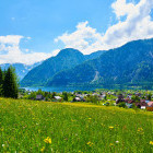 Bad Goisern village in Austria